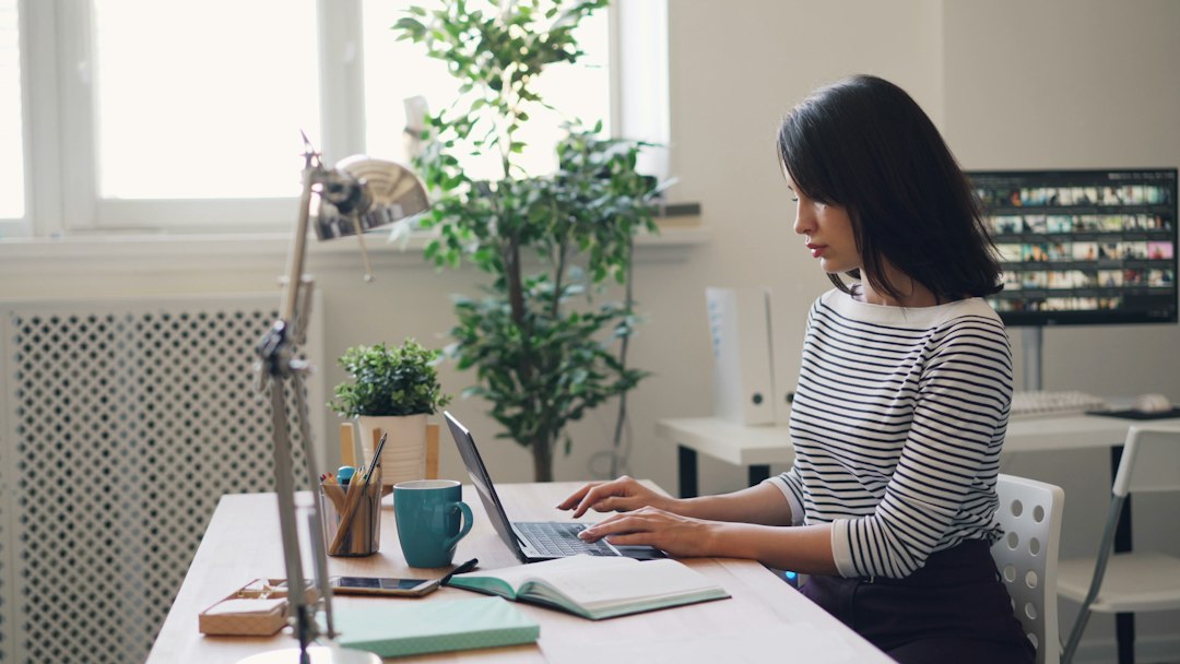 Professional accounting workplace